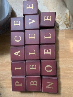 Christmas Decoration Cubes 