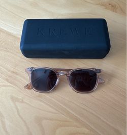 Like new unisex Krewe brand Howell Sunglasses in Petal