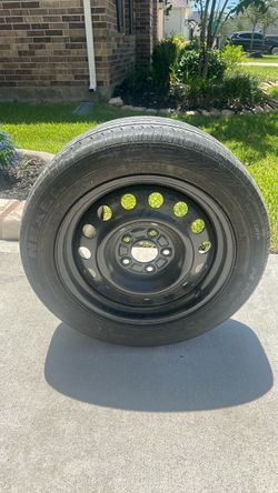 Tire with rim 205/55R16