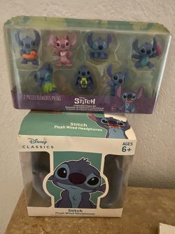 Stitch headphones and toys