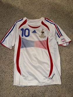France 2006 World Cup Zidane #10 Away Jersey