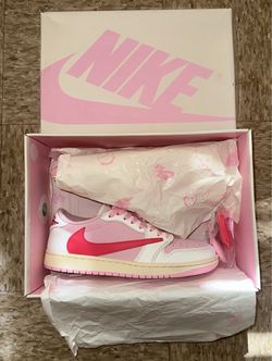 Jordan 1 Travis Scott Sail Tropical Pink