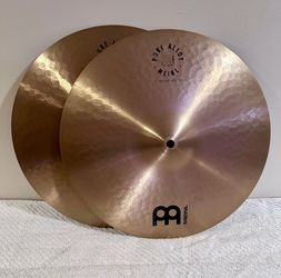 MEINL 14” Pure Alloy Medium Hi-Hat Pair