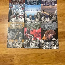 The Walking Dead comics Vol. 1-6