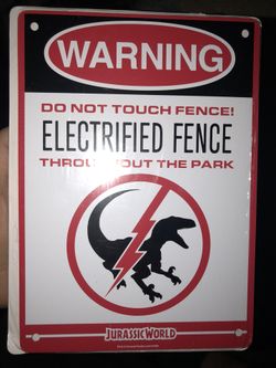 Lootcrate Exclusive Isla Nubar Factoryent Jurrasic World Sign