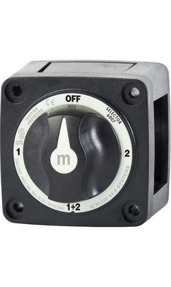 Blue Sea Systems m-Series Battery Switch 4 Position Mini Selector Switch
