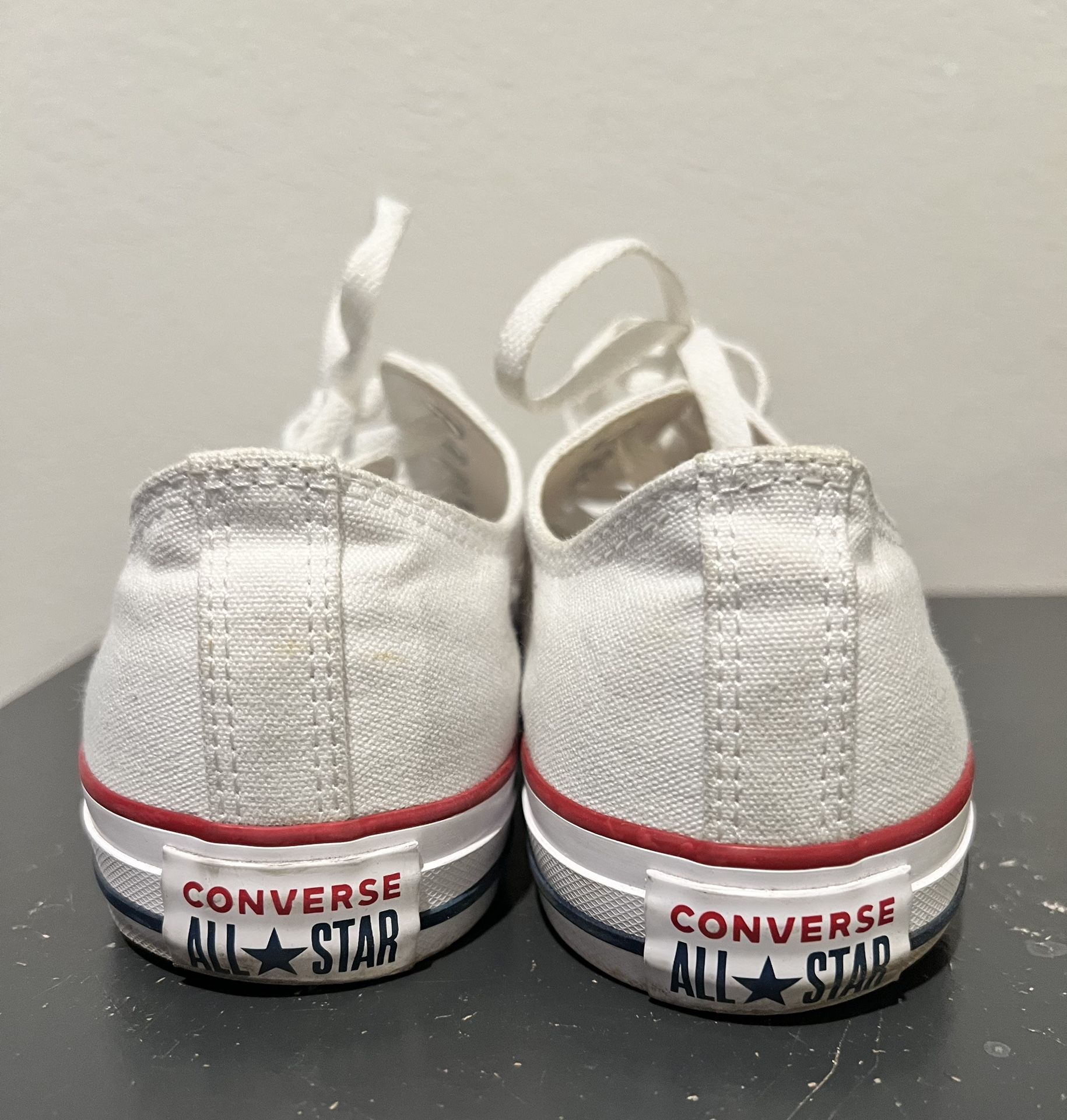 White Converse All Star W10 M8