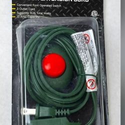 Pro Essentials 9 Ft Floor Tapper, indoor Extension Cord