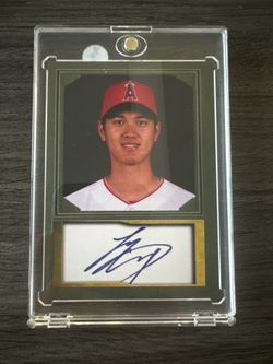 Shohei Ohtani Custom Autograph Card