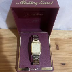 Mathey Tissot Quartz Watch Used Not Working $80 Meet Up In Irving @dfwgoods