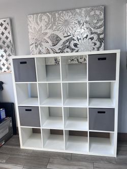 Ikea Kallax Shelf Bookcase Bookshelf Storage Organizer