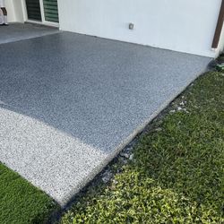 Polyaspartic Floor Pool Deck Or Patio