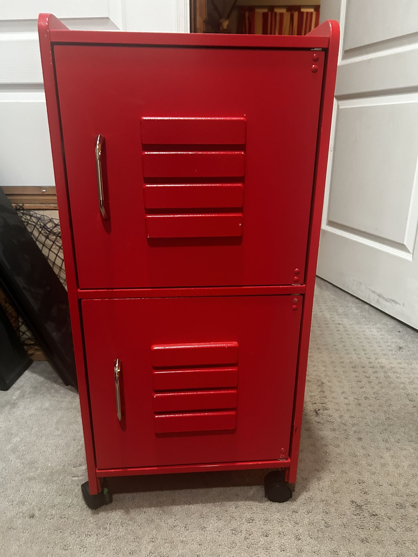 Red Locker For Kids Room