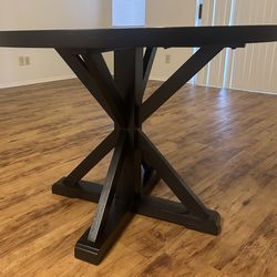 Modern Black Dining Table