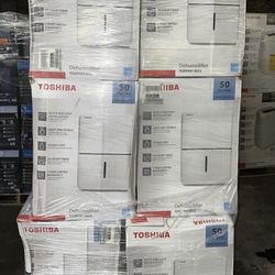 TOSHIBA 50 Pints Dehumidifier | $125 Each One