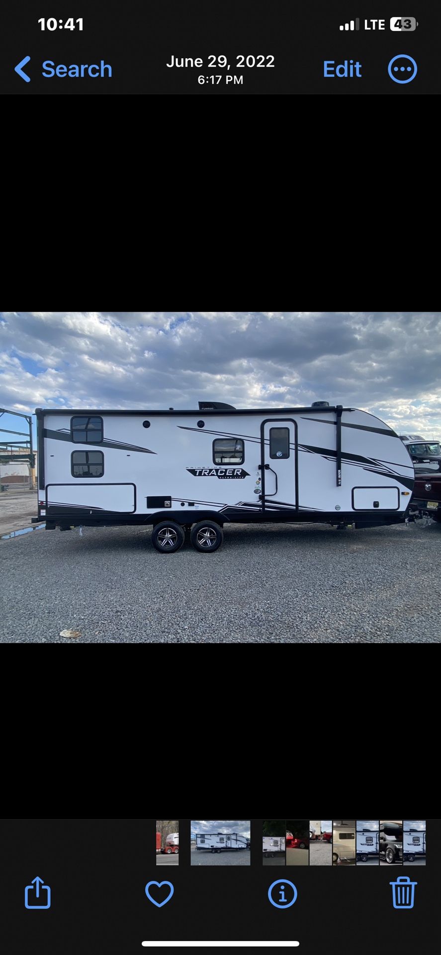 RV 2022 TRACER ( 24 Feet Long / With Tongue Length 27 Feet long