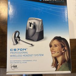 Plantronics Wireless Headset System CS70N