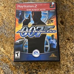 James Bond 007 Agent Under Fire (Sony PlayStation 2, 2002)