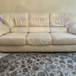 Leather Sofa Set