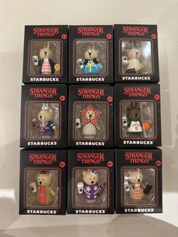 Stranger Things Starbucks Coffee Stoppers & Cups