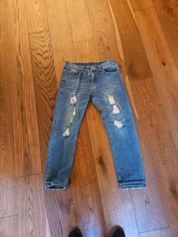 Men's sz32 distressed jeans