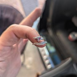 Fox Ring Sterling Silver Birthday Gift