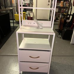 Shelf with drawers