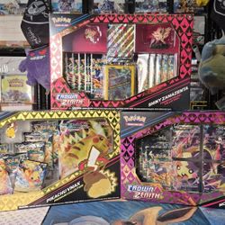 Pokémon Sword&Shield Crown Zenith Premium Collection Boxes