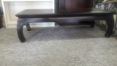 Solid wood coffee table 50