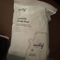 Breastmilk Bags New Sealed