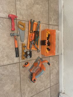 Kid Toy Tools Lot