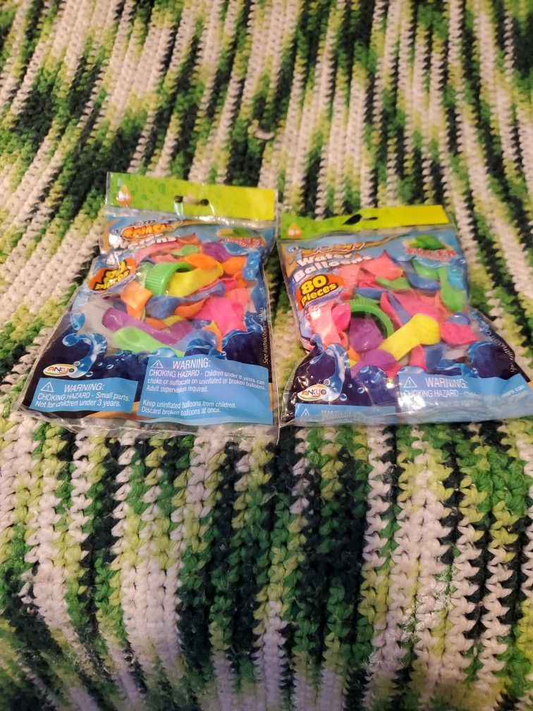 Water Balloons 2 For 8 Dollars