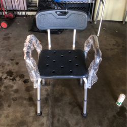 Shower Bench Chair With Back And Arms
