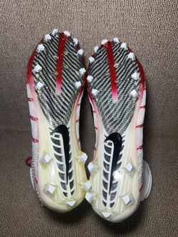 Nike Vapor Untouchable 3 Elite Football Cleats White Gym Red AO3006-160 s-l400.jpg main image 4