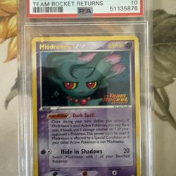 Psa 10 Misdreavus Ex Team Rocket Returns 
