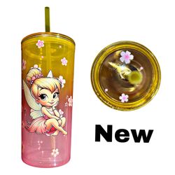 New tinker bell tumbler cup