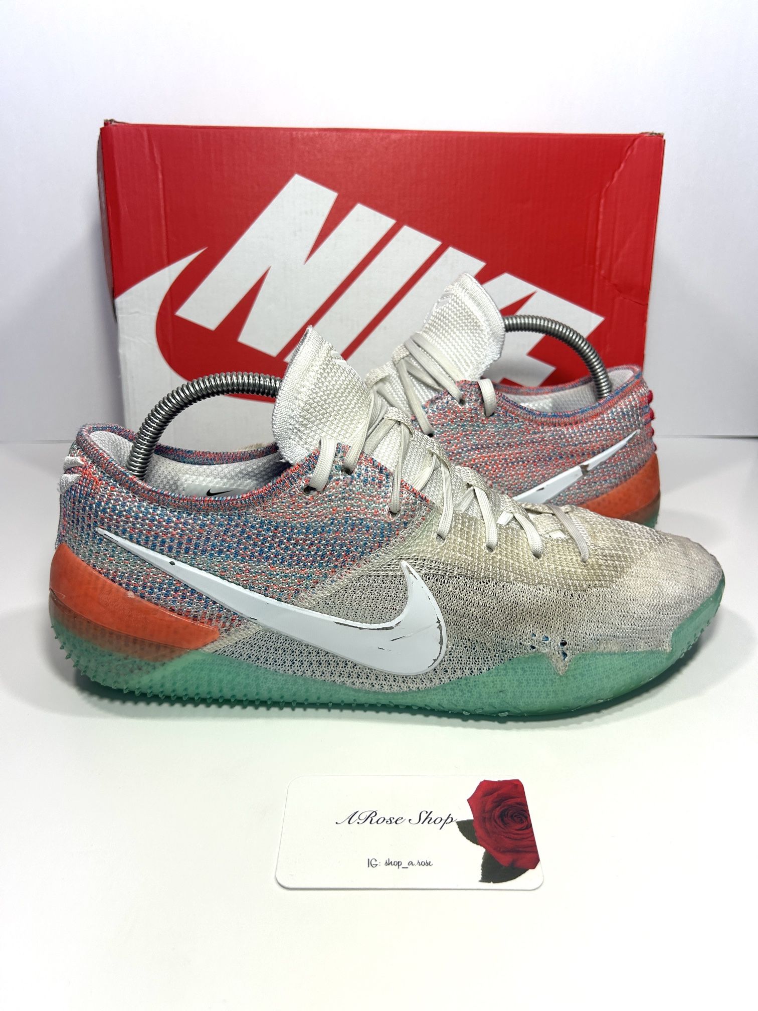 Nike Kobe NXT 360 'White Multicolor' (AQ1087 102) Shoes Size