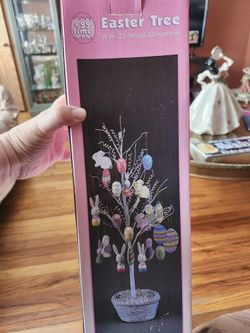 Vintage Easter Tree
