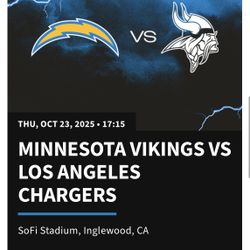LA Chargers VS Minnesota Vikings