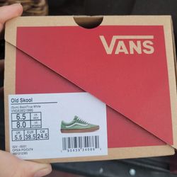 VANS New Shoes Color Mint Old Skool