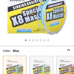 ANGRYFISH Special Master Sinking Braided Fishing Line-Cutting Water Faster-Strong Knot Strength-Smaller Diameter-High Performance