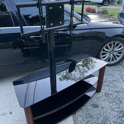 Glass/wood Tv Stand 
