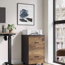 2-Drawer Locking File Cabinet,