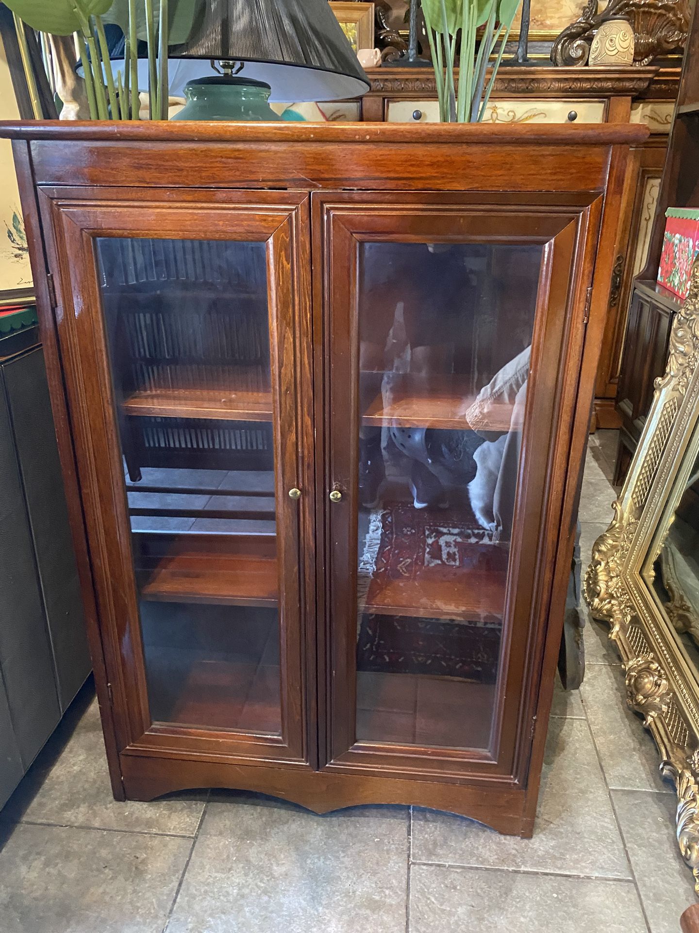 Antique Beautiful, Amazing Size Cabinet Perfect For The Bathroom Hallway