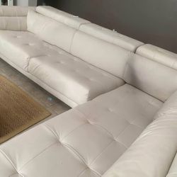 Leather Sofa With Storage