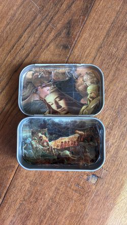 handmade biblical tin