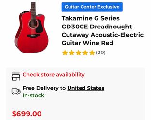 Takamine g series 6 string