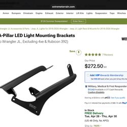 Light Bar Bracket Mount