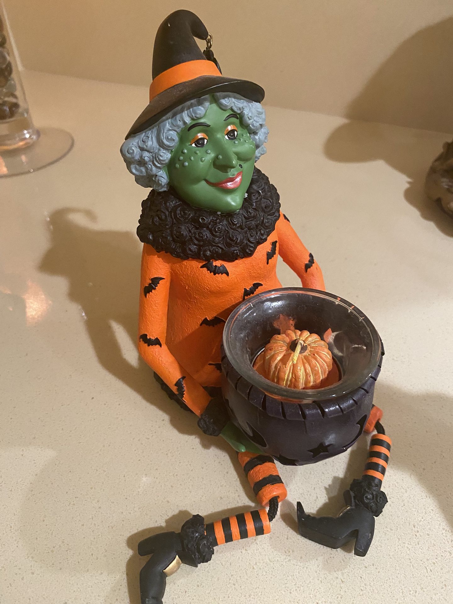 Halloween Figurine Candle Holder