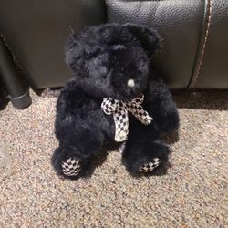 Black Soft Teddy Bear
